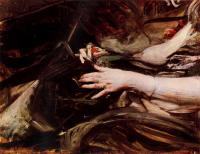 Giovanni Boldini - Sewing Hands of a Woman